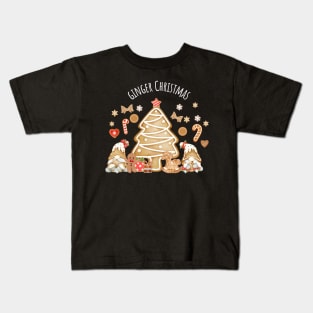 Gingerbread Christmas Kids T-Shirt